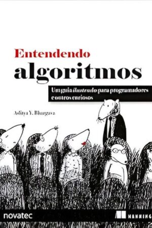 Capa do livro Entendendo Algoritmos de Aditya Y. Bhargava.